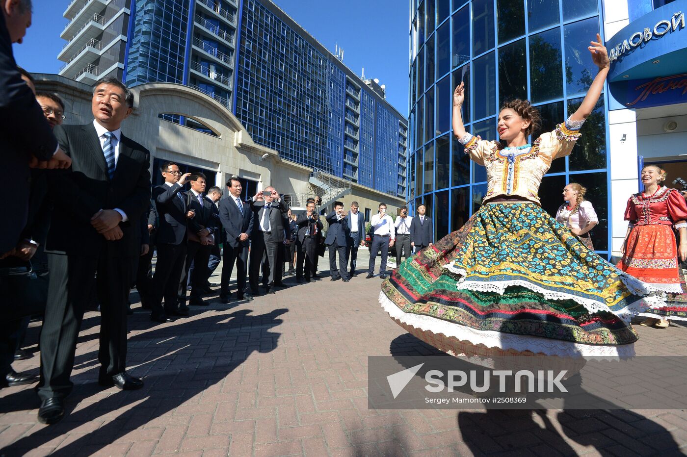 Dmitry Rogozin attends the Russian-Chinese Economic Forum