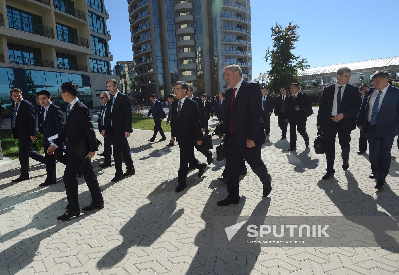 Dmitry Rogozin attends the Russian-Chinese Economic Forum