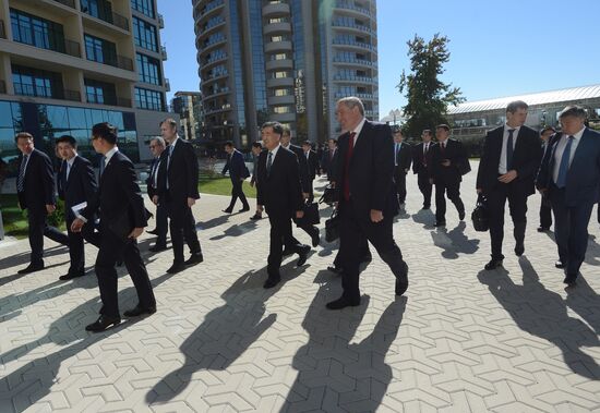 Dmitry Rogozin attends the Russian-Chinese Economic Forum