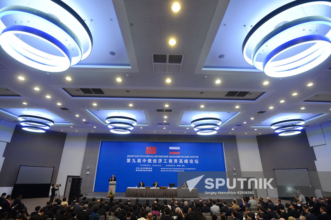 Dmitry Rogozin attends the Russian-Chinese Economic Forum