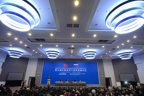 Dmitry Rogozin attends the Russian-Chinese Economic Forum