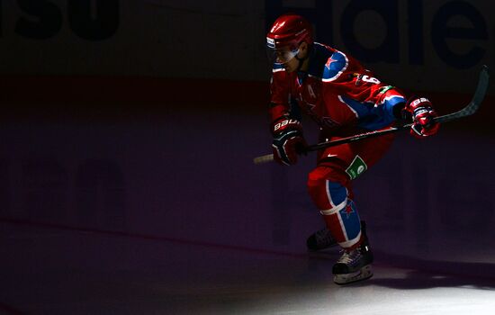Kontinental Hockey League. CSKA vs. Vityaz