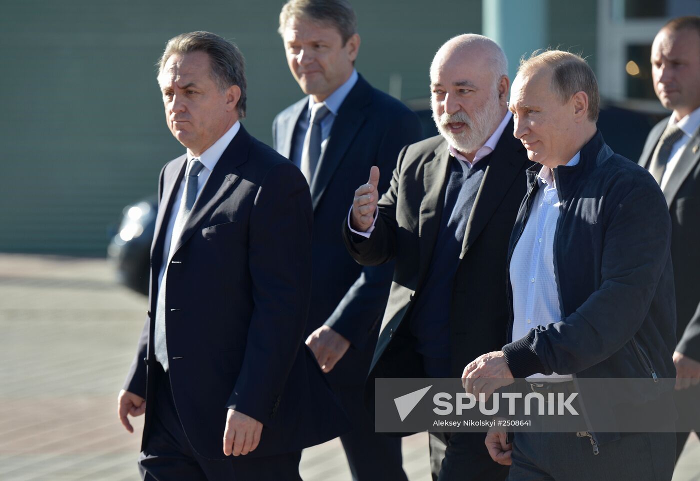 Russian President Vladimir Putin visits Sochi