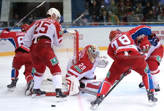 Kontinental Hockey League. CSKA vs. Vityaz