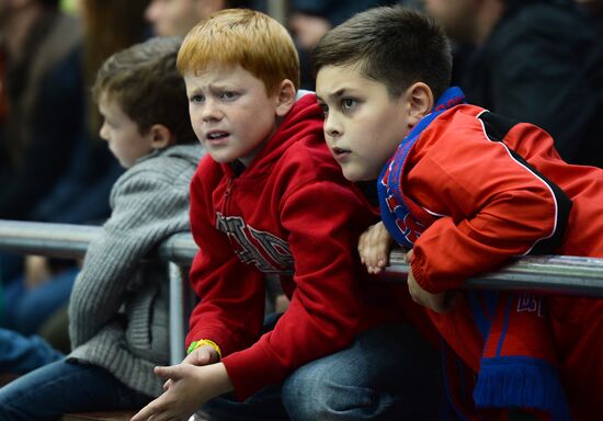 Kontinental Hockey League. CSKA vs. Vityaz