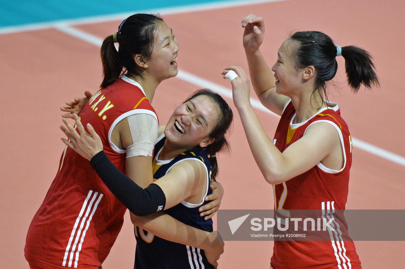 2014 FIVB Volleyball Women's World Championship. Italy vs. China