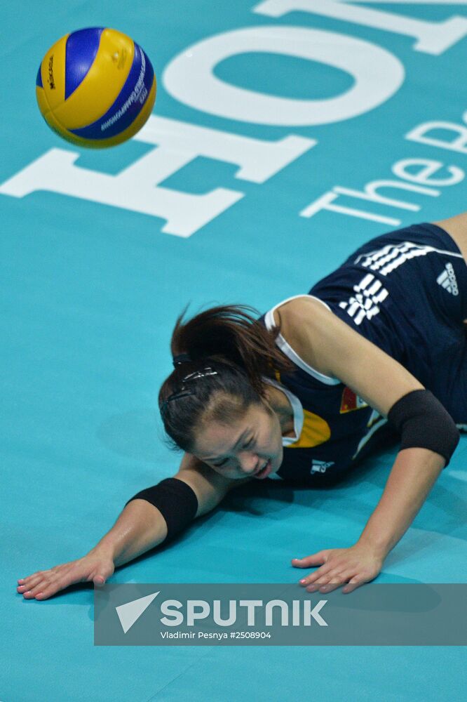 2014 FIVB Volleyball Women's World Championship. Italy vs. China