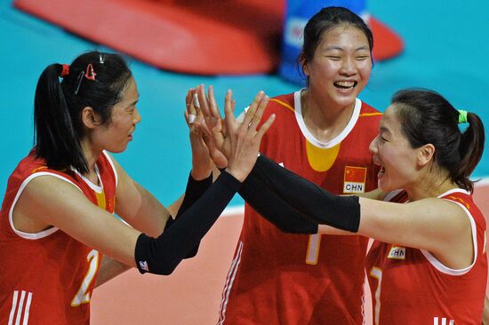 2014 FIVB Volleyball Women's World Championship. Italy vs. China