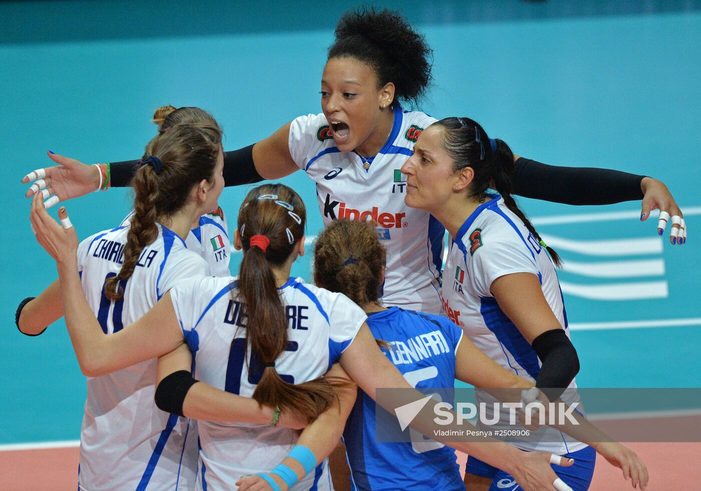 2014 FIVB Volleyball Women's World Championship. Italy vs. China