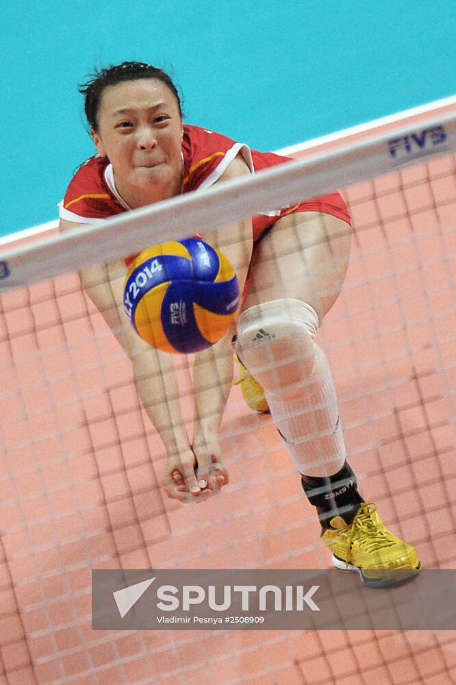 2014 FIVB Volleyball Women's World Championship. Italy vs. China