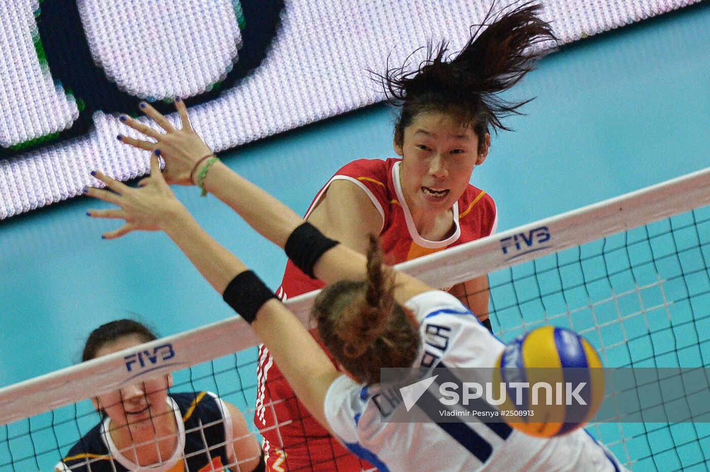 2014 FIVB Volleyball Women's World Championship. Italy vs. China