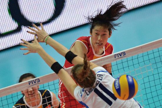 2014 FIVB Volleyball Women's World Championship. Italy vs. China
