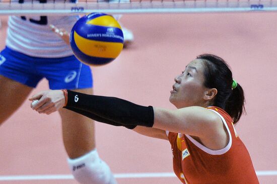 2014 FIVB Volleyball Women's World Championship. Italy vs. China