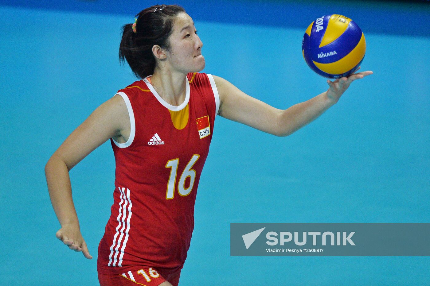 2014 FIVB Volleyball Women's World Championship. Italy vs. China