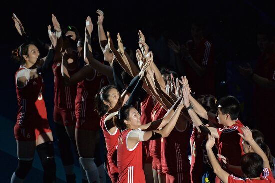 2014 FIVB Volleyball Women's World Championship. Italy vs. China
