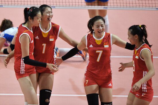 2014 FIVB Volleyball Women's World Championship. Italy vs. China