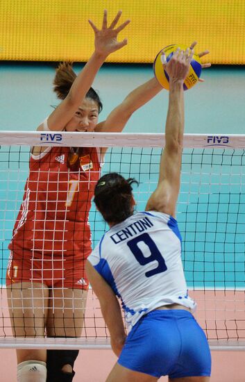 2014 FIVB Volleyball Women's World Championship. Italy vs. China