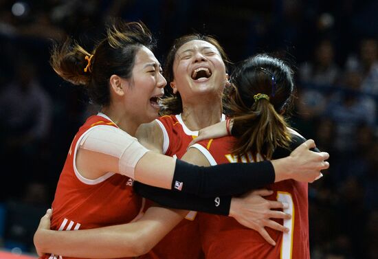 2014 FIVB Volleyball Women's World Championship. Italy vs. China