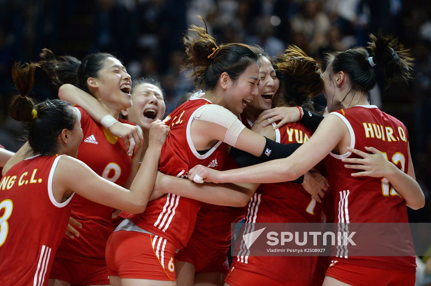 2014 FIVB Volleyball Women's World Championship. Italy vs. China