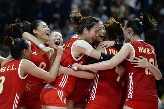 2014 FIVB Volleyball Women's World Championship. Italy vs. China