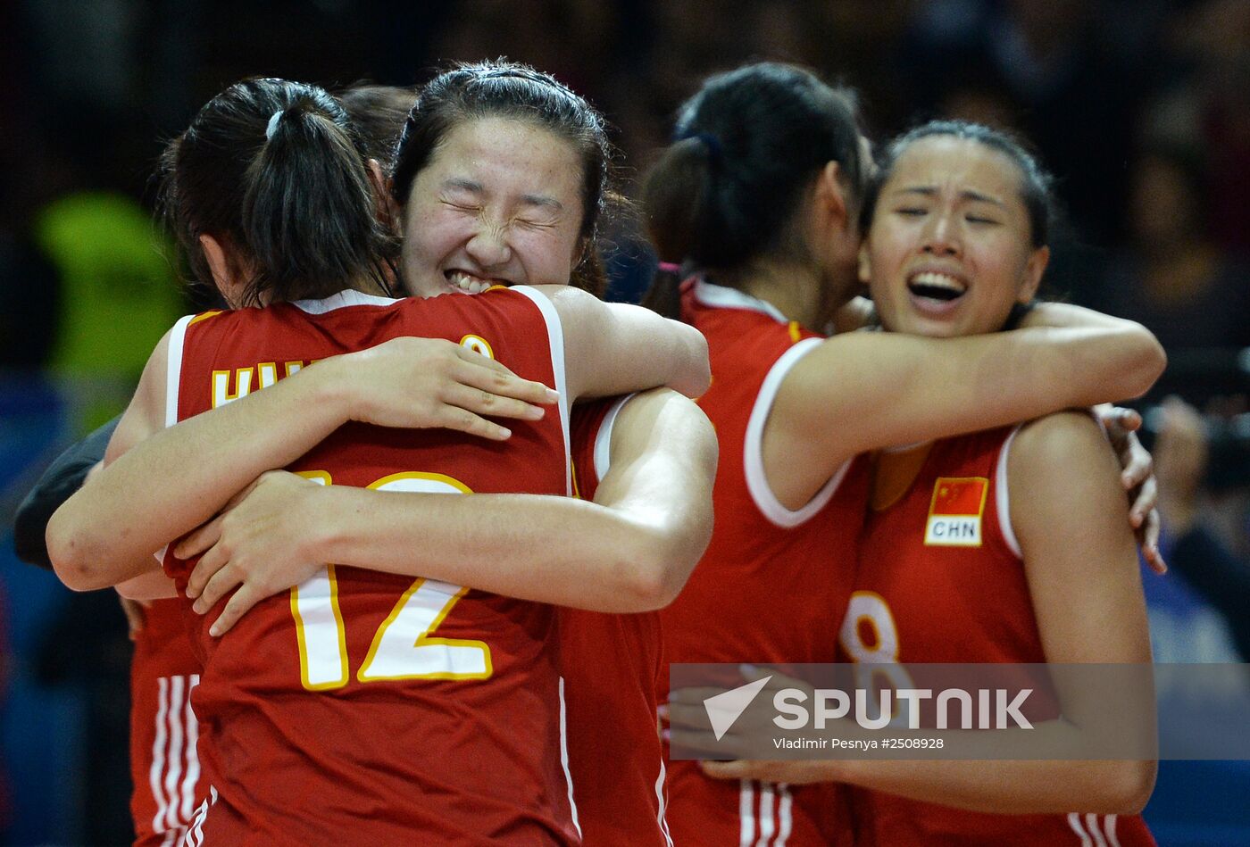 2014 FIVB Volleyball Women's World Championship. Italy vs. China