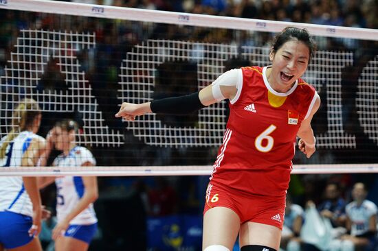 2014 FIVB Volleyball Women's World Championship. Italy vs. China