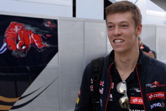 2014 Formula 1 Russian Grand Prix. Racing