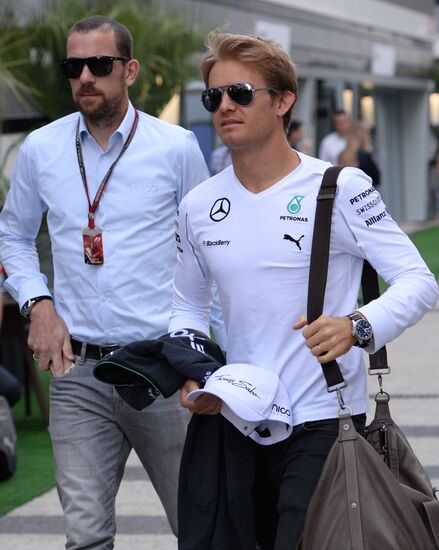 2014 Formula 1 Russian Grand Prix. Racing