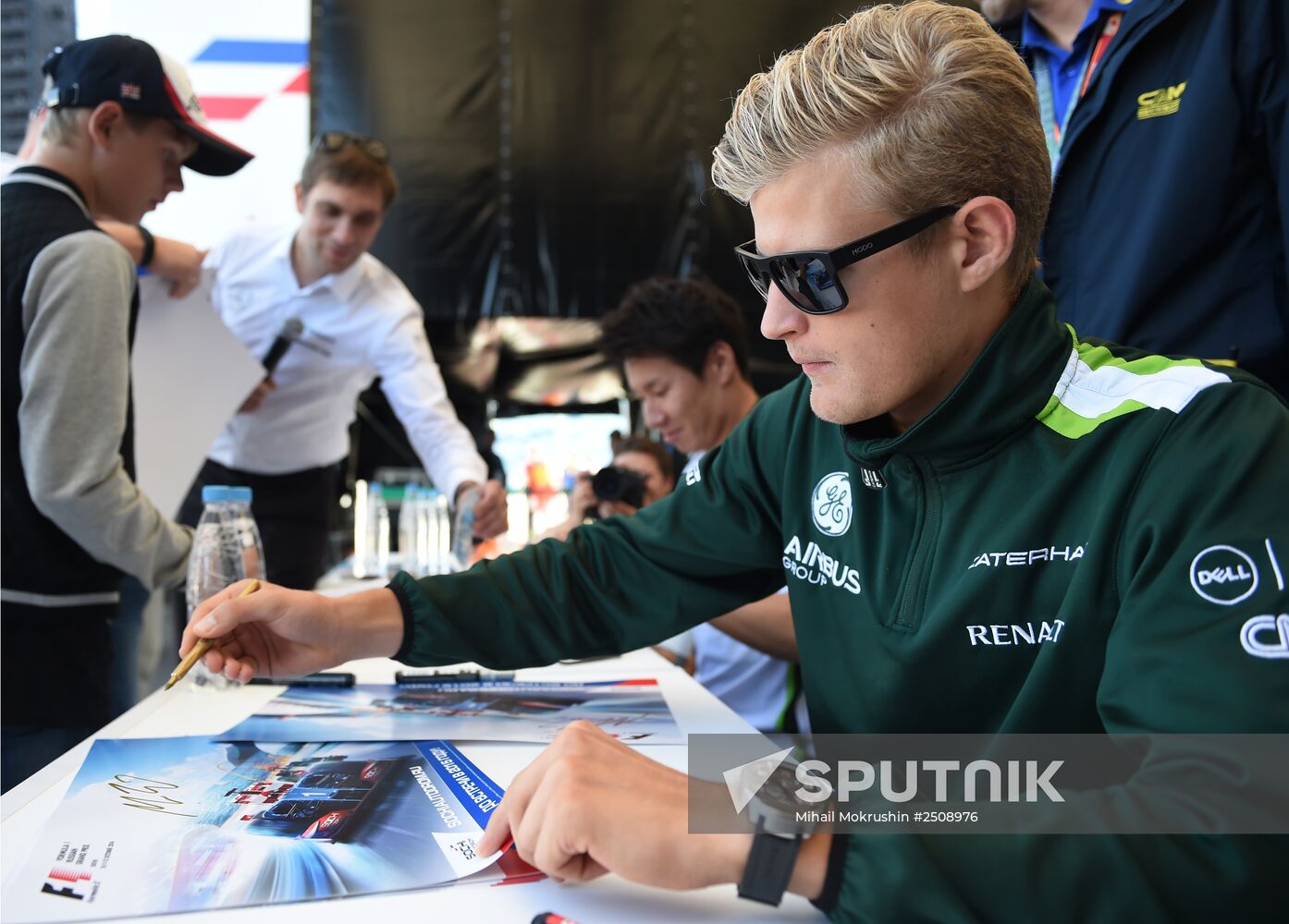 2014 Formula 1 Russian Grand Prix. Racing