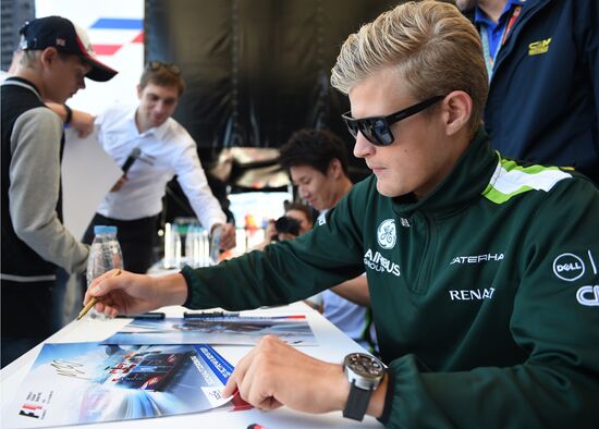 2014 Formula 1 Russian Grand Prix. Racing