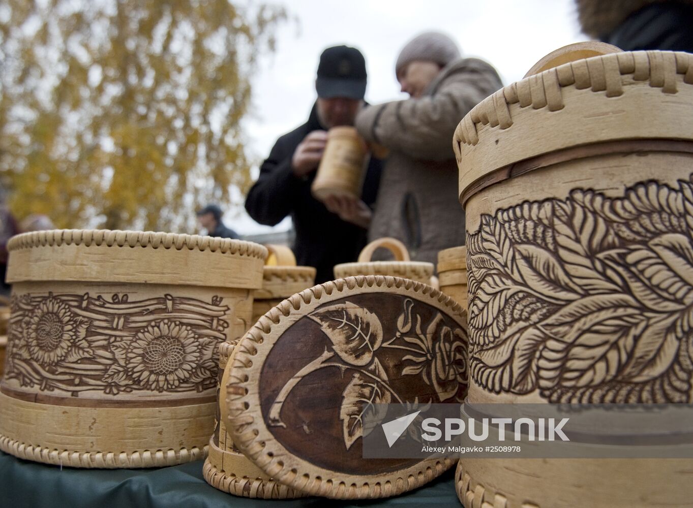 Crafts fair in Omsk