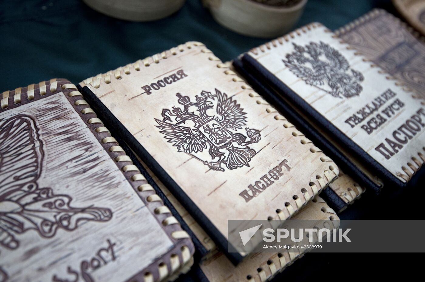 Crafts fair in Omsk