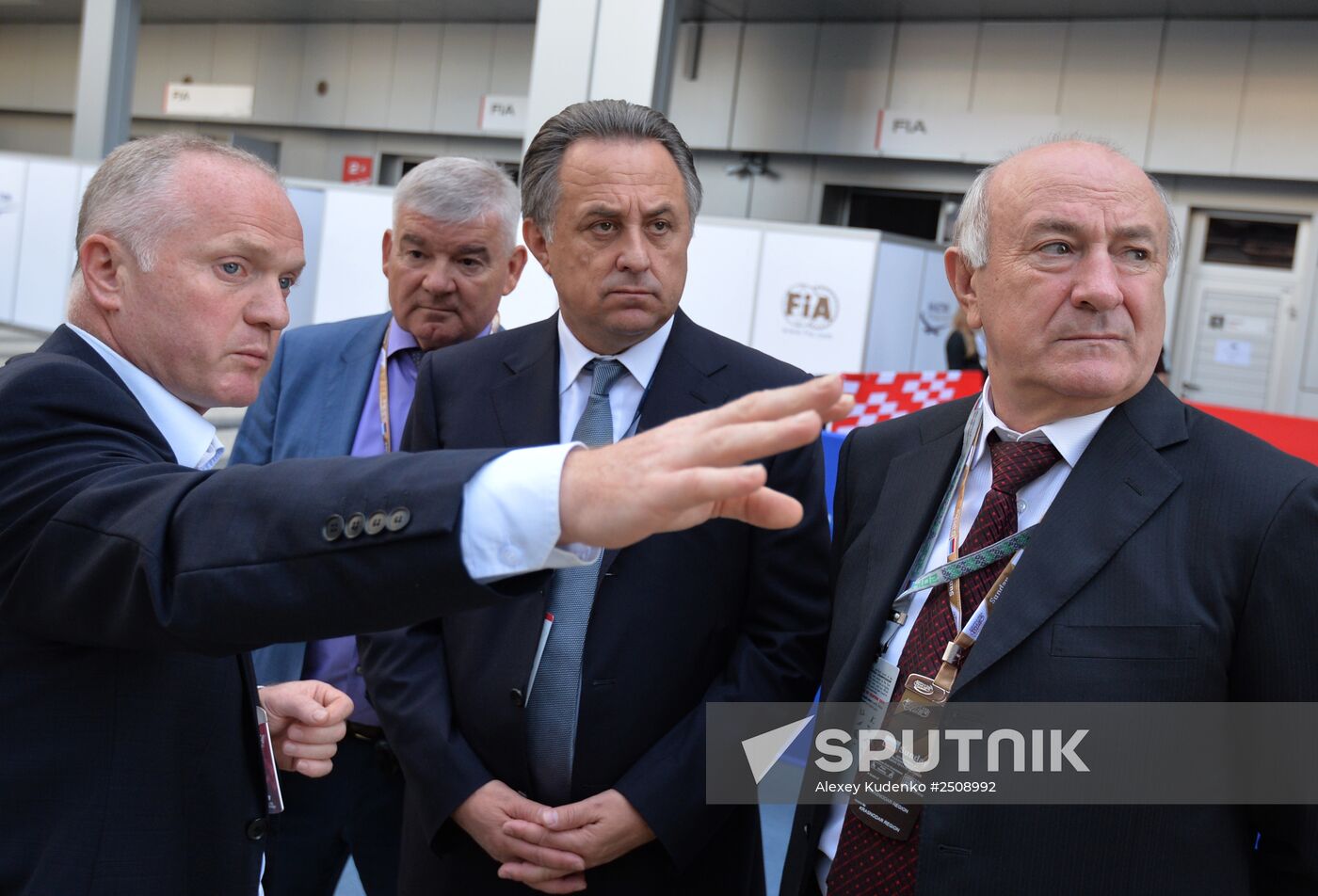 2014 Formula 1 Russian Grand Prix. Racing