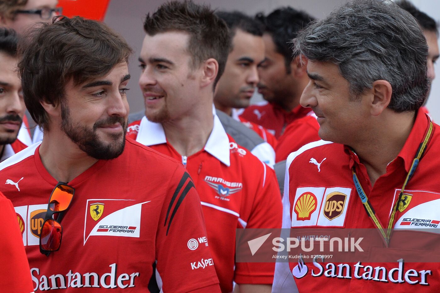 2014 Formula 1 Russian Grand Prix. Racing