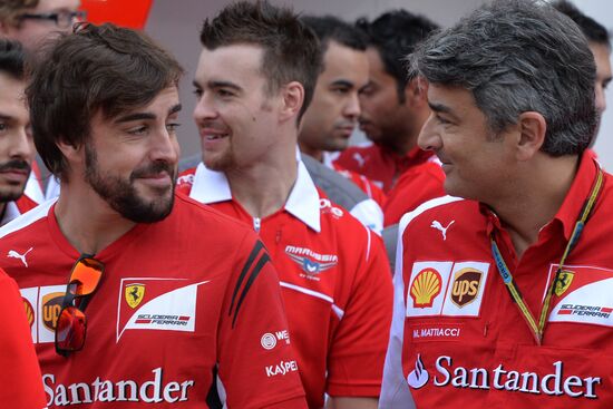 2014 Formula 1 Russian Grand Prix. Racing