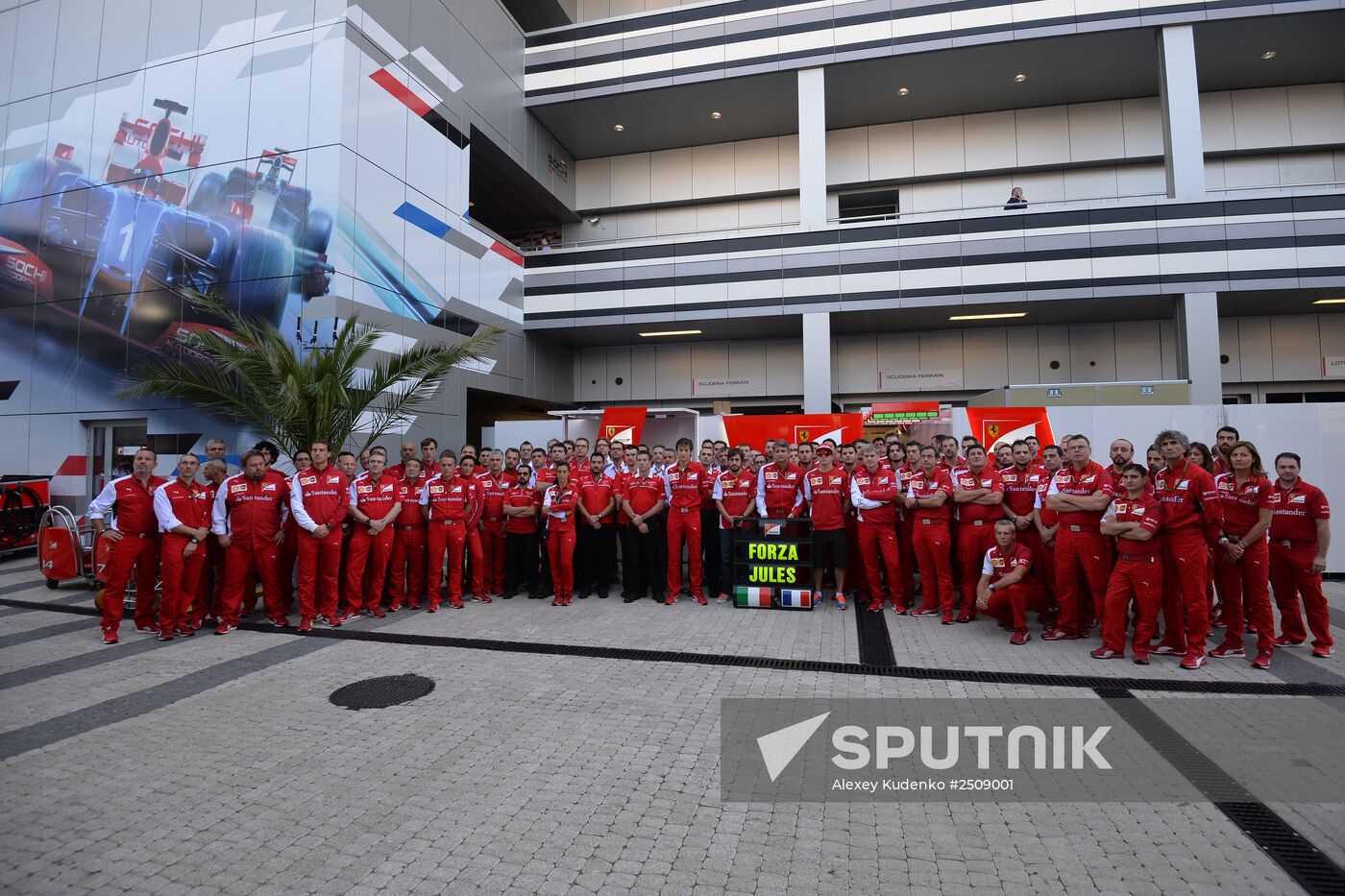 2014 Formula 1 Russian Grand Prix. Race