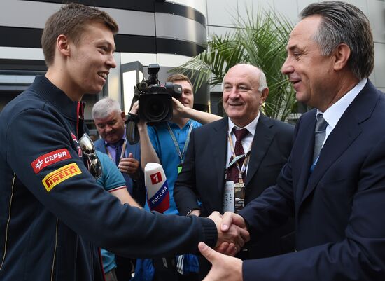 2014 Formula 1 Russian Grand Prix. Racing