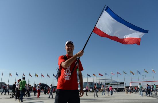 2014 Formula 1 Russian Grand Prix. Race