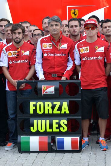 2014 Formula 1 Russian Grand Prix. Racing