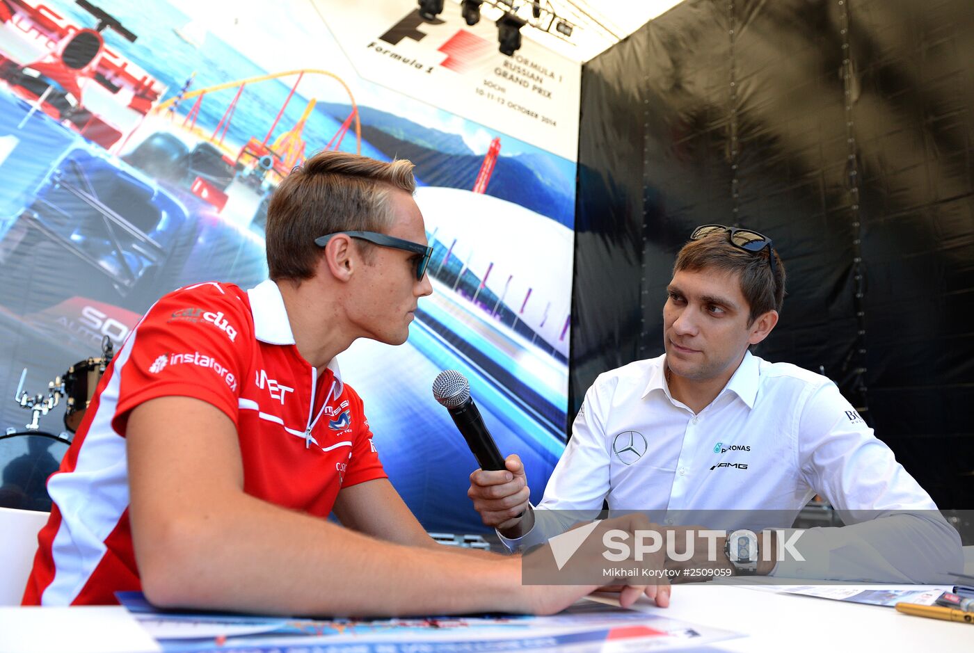 2014 Formula 1 Russian Grand Prix. Racing