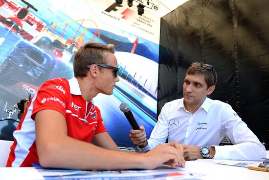 2014 Formula 1 Russian Grand Prix. Racing