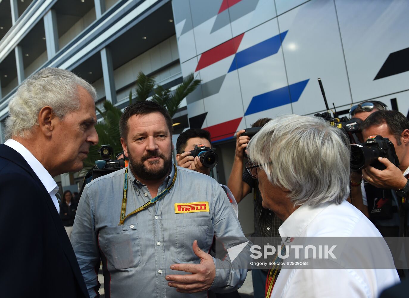 2014 Formula 1 Russian Grand Prix. Racing