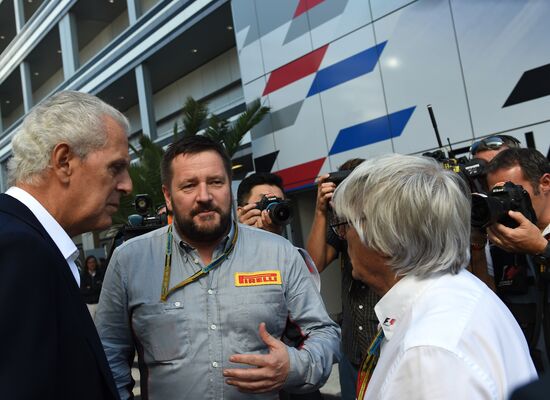 2014 Formula 1 Russian Grand Prix. Racing