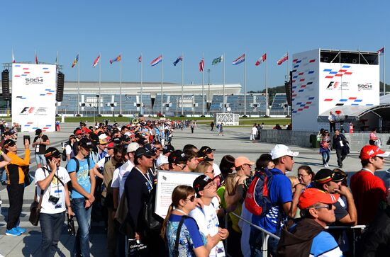 Motorsport. Formula One. Russian Grand Prix. Race