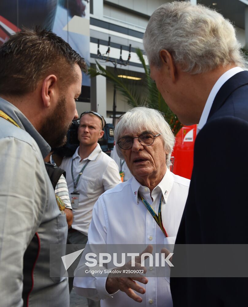 2014 Formula 1 Russian Grand Prix. Racing