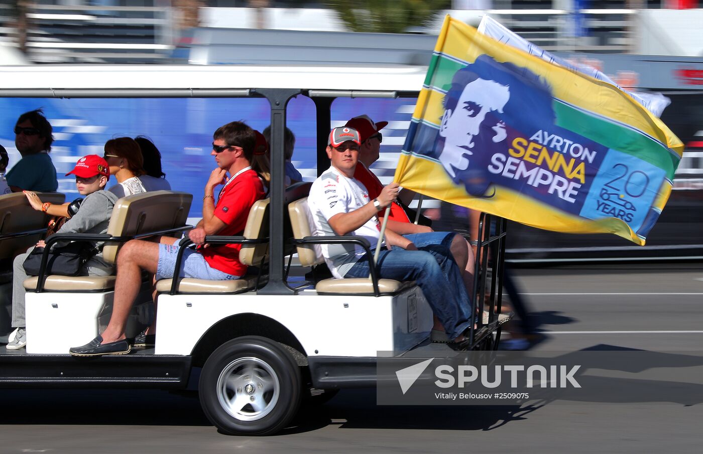 Motorsport. Formula One. Russian Grand Prix. Race