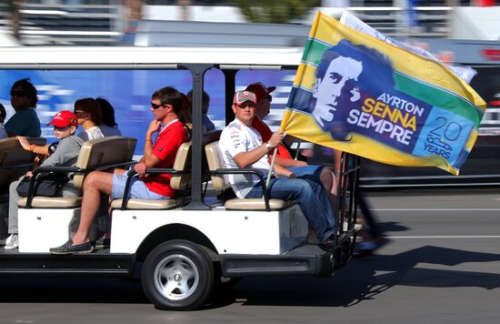 Motorsport. Formula One. Russian Grand Prix. Race