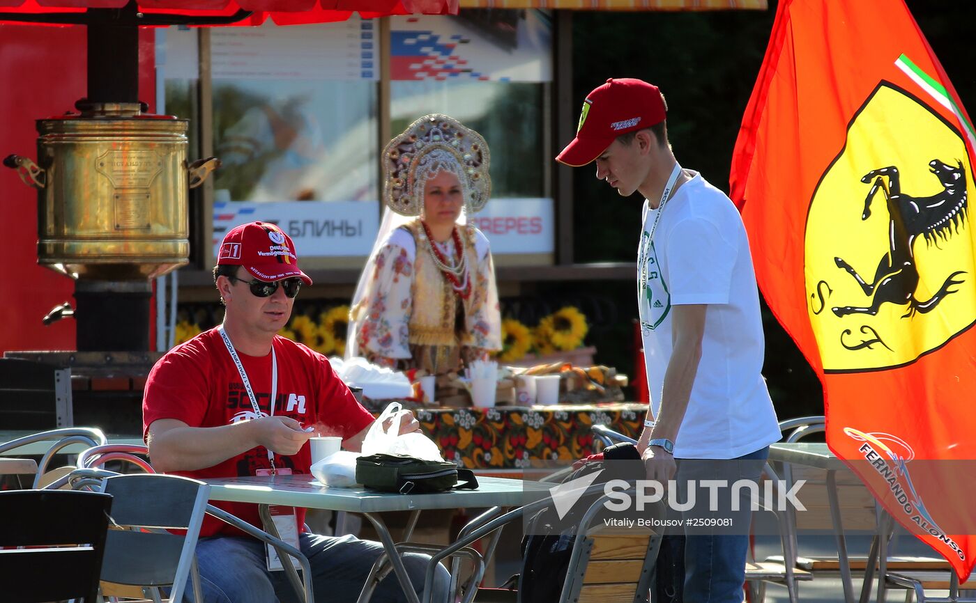 Motorsport. Formula One. Russian Grand Prix. Race