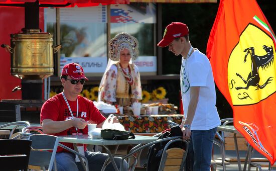Motorsport. Formula One. Russian Grand Prix. Race
