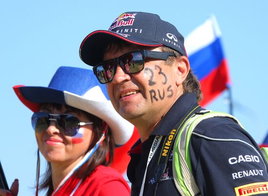 Motorsport. Formula One. Russian Grand Prix. Race